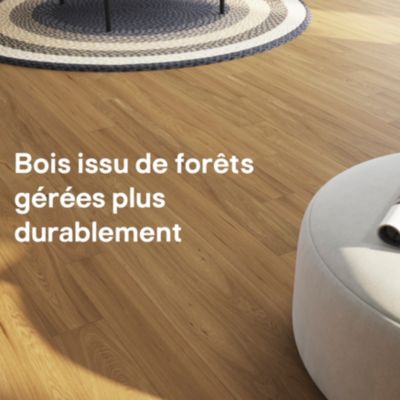 Parquet massif à coller Visby L en chêne huilé blond — free download