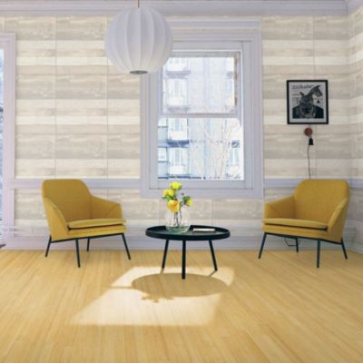 Parquet Massif Bambou Horizontal Verni Naturel - 15x96x960mm - 2,489 m²