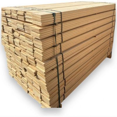 Parquet massif en pin de première qualité sans nœuds 10,40 m²/boîte 200x13x2 cm (40 lames)
