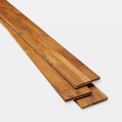 Parquet massif Surin M teck huilé naturel
