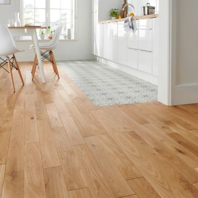 Parquet Massif Visby S Chene Huile Naturel Castorama