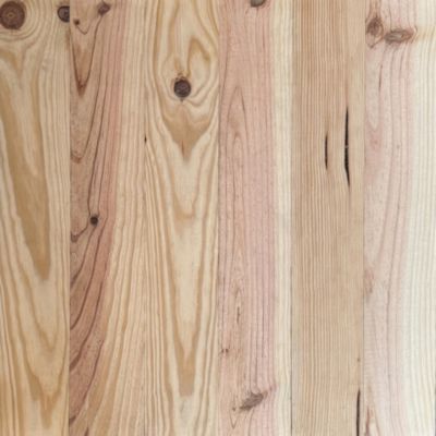 Parquet pin maritime brut EP.20mm x l.100mm x Long.2000mm Fabrication Française - Noueux PEFC
