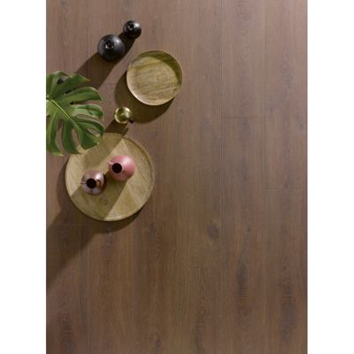 Parquet stratifié 12 mm CHENE CARMIN SOLID PLUS