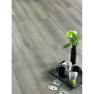 Parquet stratifié 8 mm GRIS BUILDING - OSMOZE