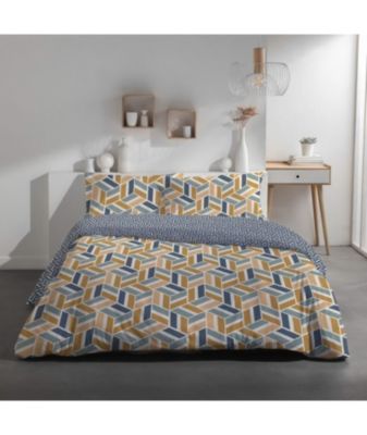 Parure de lit 2 personnes - TODAY - Sunshine 15.32 - 240 x 260 cm - 100% Coton imprimé