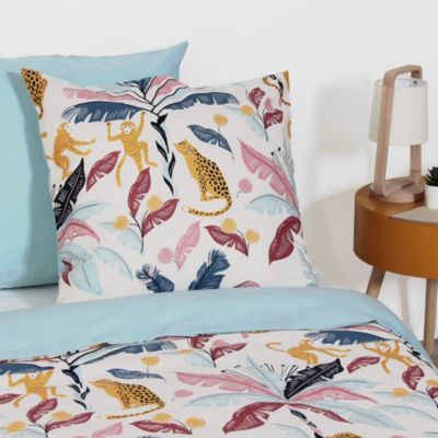 Parure de lit 240x220 cm coton OUISTITI Rose