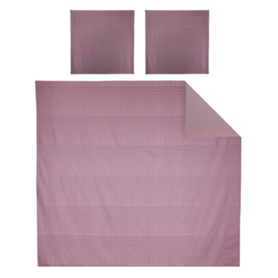 Parure de lit 240x220 cm Satin de coton PIGALLE Violet