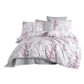 Parure de lit MASAL 260 x 240 cm - Rose