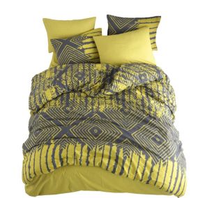 Parure de lit MODENNA 240 x 220 cm - Jaune