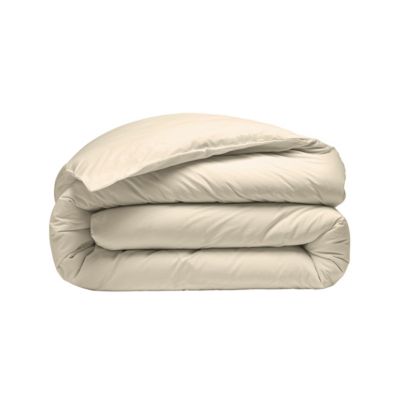 Parure housse de couette 140x200 cm avec 2 taies 65x65 cm en coton Ficelle STUDIO
