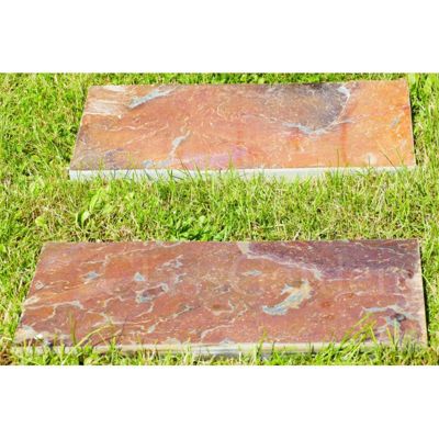 Pas Japonais Ardoise CORTEN 80x30