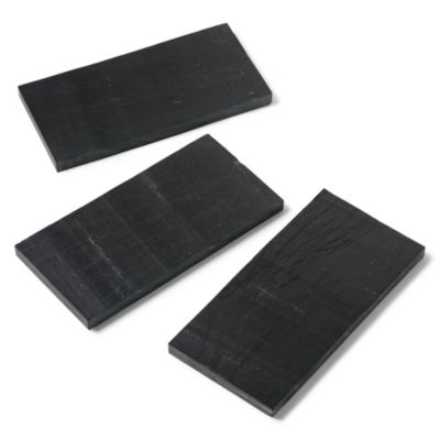 Pas japonais Rectangle Ardoise Noire 50x25x2-3 cm (lot de 15) - RO'MA NATURE