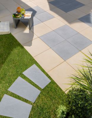 Pas japonais Trapezoîdal gris