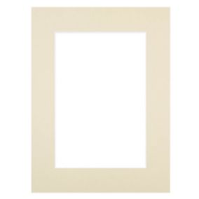 Passe-partout beige 50x70 cm ouverture 40x50 cm - Fabriqué en France