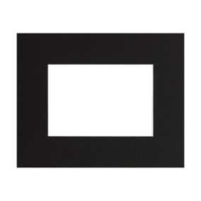 Passe-partout epais noir 50x70 cm ouverture 40x50 cm - Fabriqué en France
