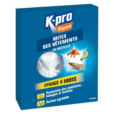 Pastilles anti-mites et larves 375 g