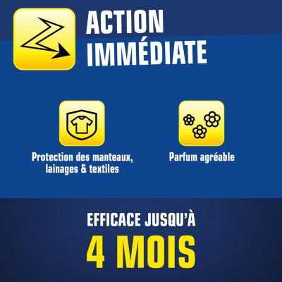 Pastilles anti-mites et larves 375 g