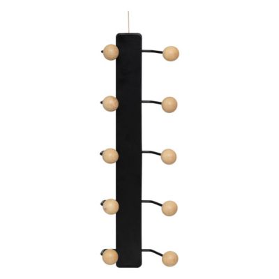 Patère 10 têtes bois/metal - 5five
