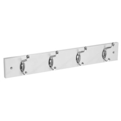 Patère 4 têtes bois/métal Blanc - 5Five