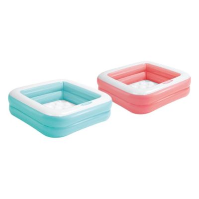 Pataugeoire carrée rembourrée - Intex