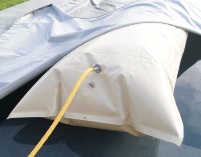 Patch Adhésif de Réparation - Pour liner, bâches couverture de piscine, article en PVC Souple - Lot de 4 pièces - POOLCO