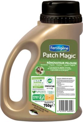 Patch Magic rénovateur pelouse Fertiligène 750g