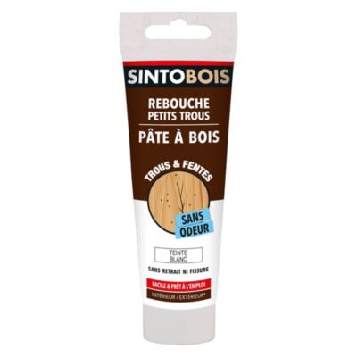 Pâte à bois à l'eau SINTOBOIS chêne clair tube 250g - SINTO - 37700