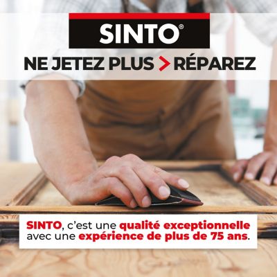 Pâte à bois rebouche petits trous Sintobois chêne moyen 80g