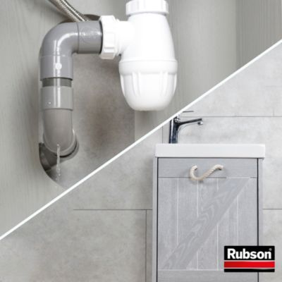 Pâte à reboucher Rubson Salle de bain Saine Stop fuite 64g