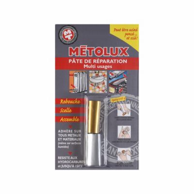 Pâte de réparation multi-usages Mastic Universel 60g Metolux