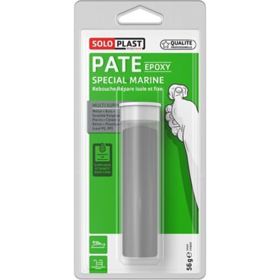 Pate epoxy spécial marine 56g Soloplast