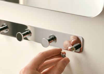 Patère 7 têtes Koros chrome GoodHome
