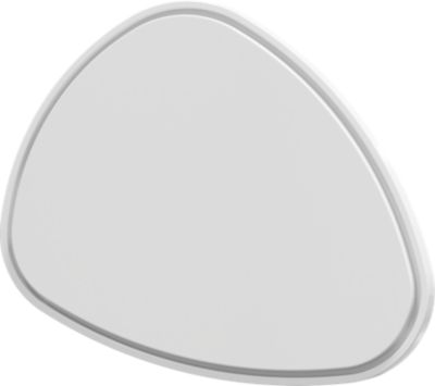 Patère galet blanc pour sèche-serviettes Sauter