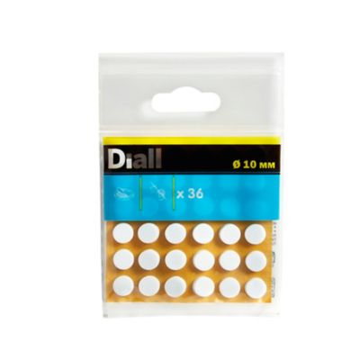 Patin anti-bruit Diall 10 mm x36, blanc