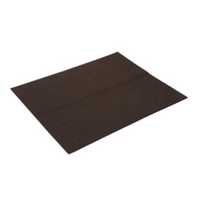 1x patin en feutre autocollant - rouleau (100 x 10 cm) - marron - feutre  pour meubles
