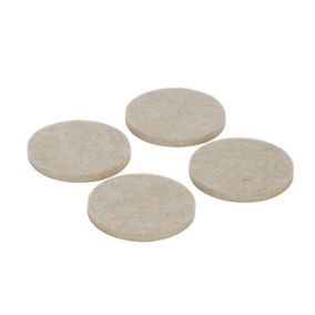 20x Patins en Feutre pour Meubles Felt dessous de Plats Vis 25mm Chaises  Pieds