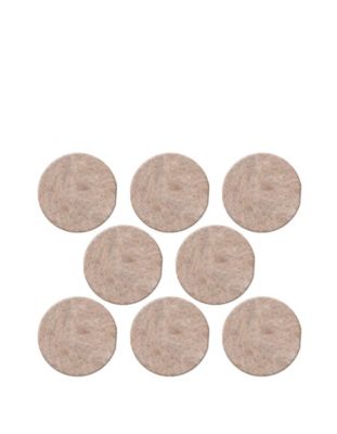 Patin feutre laine adhésif Scotch ø22 mm, lot de 8