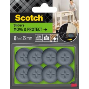 Scotch Coussinets de feutre autoadhésifs Scotch®, vert, 0,5 po (1