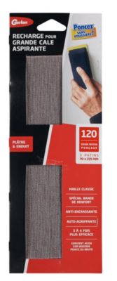 Patin pour grande cale aspirante grain moyen, 3 pièces