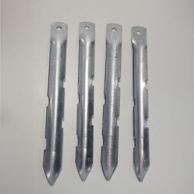 Pattes de scellement acier pour portiques