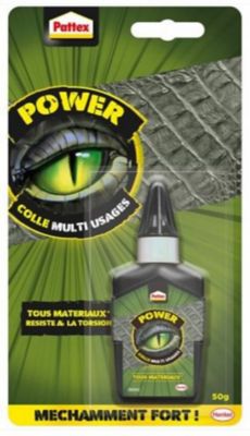 Ruban Adhésif Extra Fort Pattex Crocodile Power - Double Épaisseur, 10m | Pour Réparations Difficultes, Surfaces Rugueuses