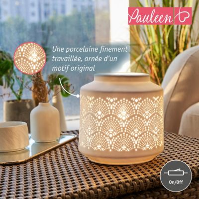 Paulmann Pauleen Lampe à poser Pretty Sunkiss E14 max. 20W Blanc dépoli
