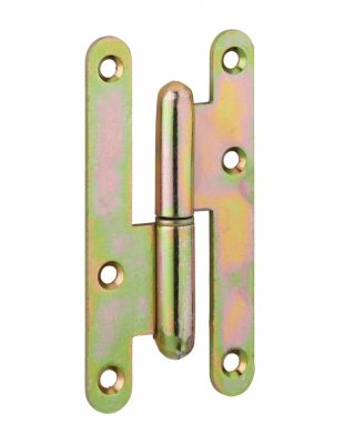 Paumelle de Paris porte d'entrée / d'intérieur, 110x55mm, acier, gauche - THIRARD