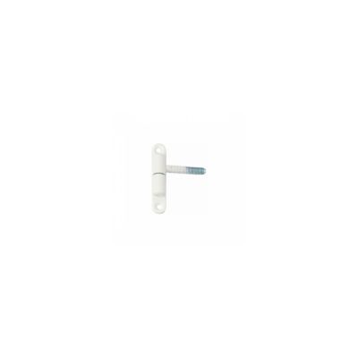 Paumelle fiche diamètre 13mm hauteur 68mm époxy blanc - MONIN - 654000