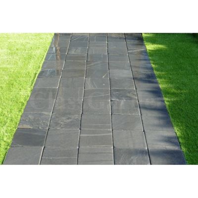 Pavé  Ardoise Patiné 25 cm - Pack 16 pièces - 1 m²