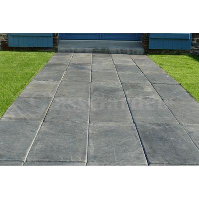 Pavé  Ardoise Patiné 50 cm - Pack 12 pièces - 1,50 m²