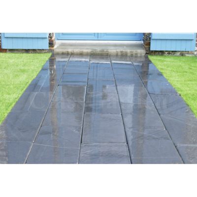 Pavé  Ardoise Patiné 50 cm - Pack 12 pièces - 1,50 m²