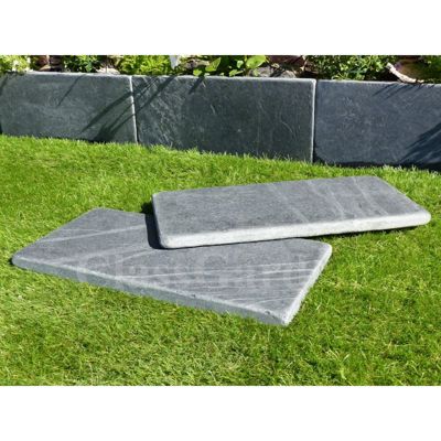 Pavé  Ardoise Patiné 50 cm - Pack 12 pièces - 1,50 m²