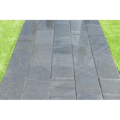 Pavé  Ardoise Patiné 50 cm - Pack 12 pièces - 1,50 m²