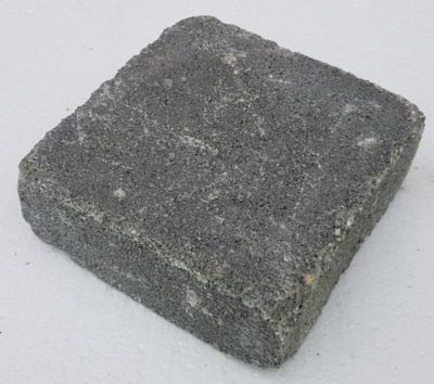 Pavé gris anthracite 15 x 15 cm, ép.60 mm Castorama
